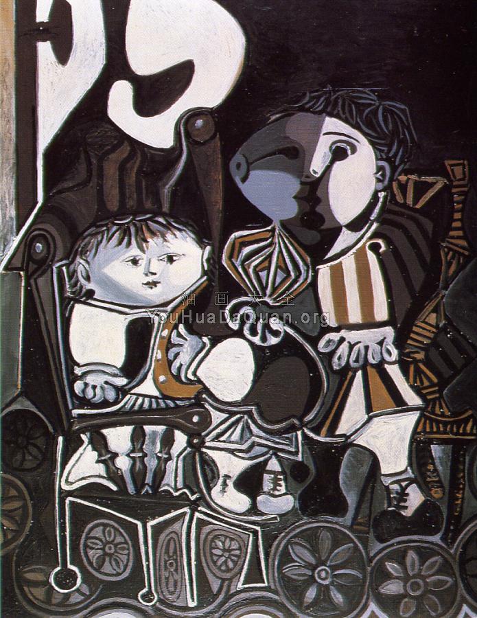 克洛德和帕洛玛 - 巴勃罗·毕加索